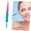 OHPHCALL Eyebrow Tweezer with Brush Travel Eyebrow Clamp Colorful Eyebrow