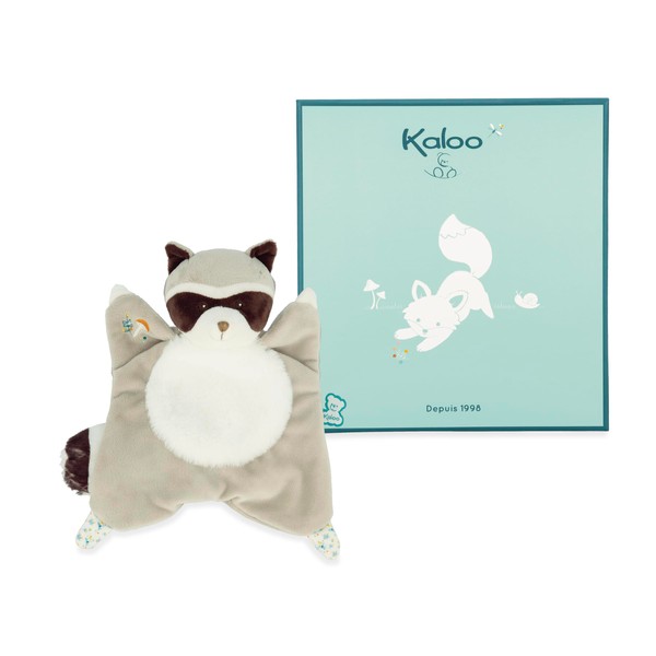 Kaloo - Fripons - Gaston the Racoon Plush Comforter Ultra-Soft