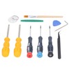 5PCS Small Screwdrivers Multifunctional Wrench Tweezers Brush Pry Plates Disassembly