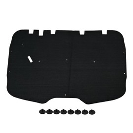Zieichy Hood Insulation Pad w/ 8 Clips Compatible withGMC/Chevy Full Size Trucks 1999-2006, Does NOT Fit HD or Cat Eye Trucks，Does Not Fit 3500 HD