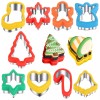 ETERSION Christmas Cookie Cutters 2" to 3.5" Cookie Cutters 9