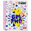 Scribe, INCOLORS, Cuaderno Profesional Espiral Doble de Pasta Semi Rígida,