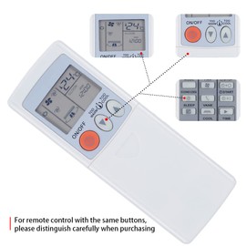 CLVIZCXOM KD06ES KM05E Replacement Remote Control for Mitsubishi Air Conditioner Also Compatible with KD07BS KP07BS KP06DS MSZ-GE35VA MSZ-GE42VA MSZ-GE50VA MSZ-GE25VA MSZ-GE33VA MSZ-GA50VA MSZ-GA60VA