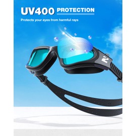 ZIONOR Swimming Goggles, G1 SE Clear Lens Swim Goggles Anti-fog for Adult Men Women