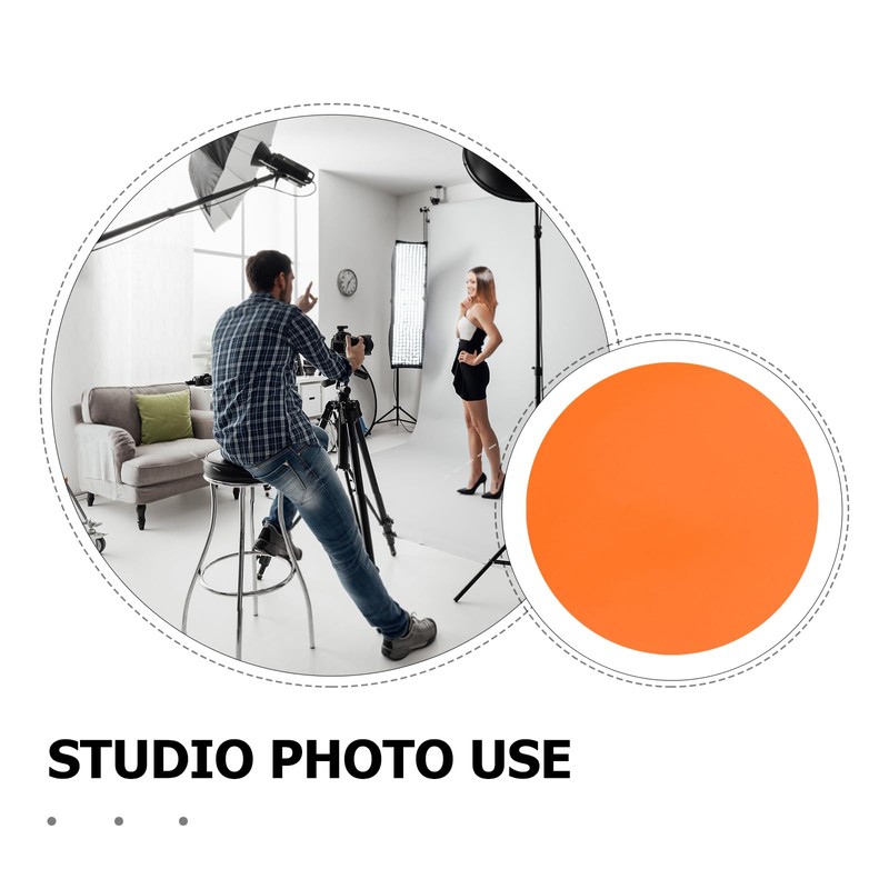 Angoily Pack of 10 Sunset Film, Circular Cut Colour Films,