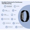 Clicklife Smart Health Wristband, Multi-Sport Wearable with Automatic Monitoring, Pedometer/Sleep/Stress/Calories,