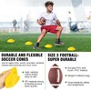 Flag Football Set for Kids, 14 Player Adjustable Flag Football