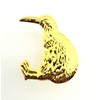 Kiwi Bird Gold Metal Pin Badge, Metal