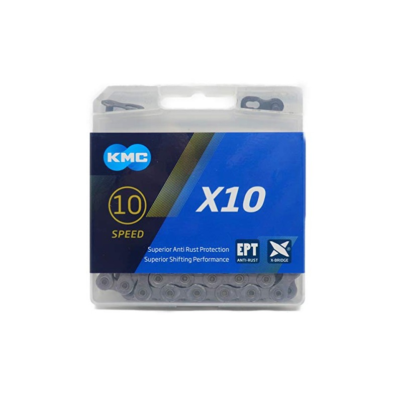 KMC X10 EPT Chain, 10 Speeds/10s/10 Speeds, 114Links