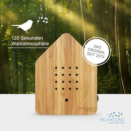 RELAXOUND Original chirping box wood solid wood front bamboo