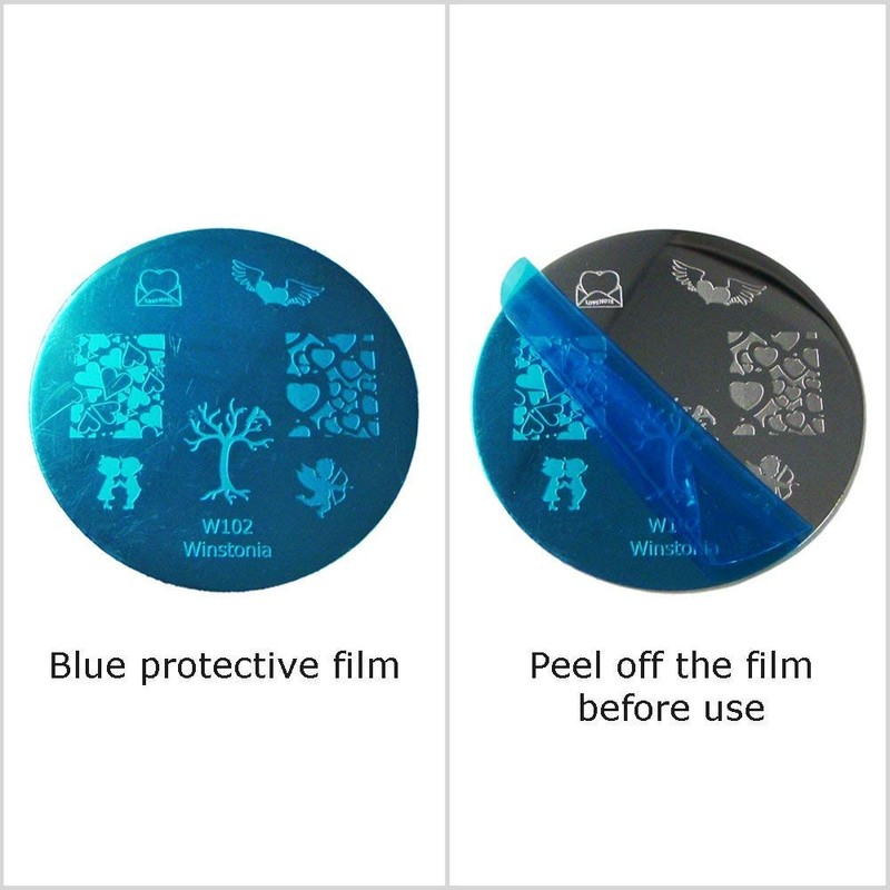 Winstonia 20 pc Nail Art Stamp Stamping Image Plate Set,