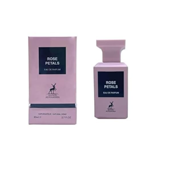 ALHAMBRA ROSE PETALS EAU DE PARFUM 80ml | LUXURY LONG