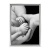 Siena TIZO 2x3 Thin Plain Silver Deco Picture Frame, Boutique