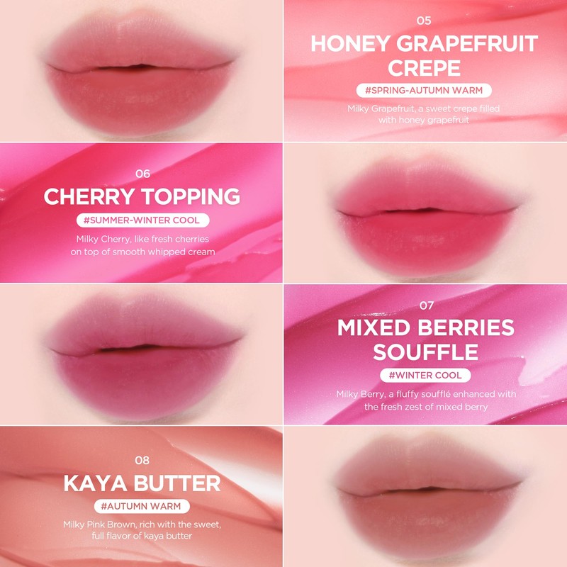 Lilybyred #11 Cherry Apple Parfait Sweet Lier, Milky Tint, 8