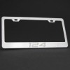 KA Depot 124 Spider Laser Engraved Stainless Steel License Plate