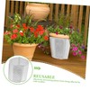 Outanaya 1 Set Winter Pot Frost Protection Cover Insulated Flower
