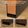 Door Draft Stopper, 39” Length Cuttable Weather Stripping Seal, Strong