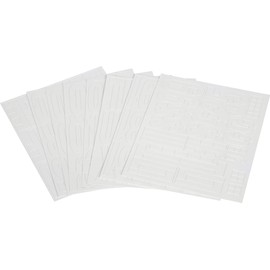 Hillman 847008 Die-Cut Letters/Numbers Kit, White, 2-Inch