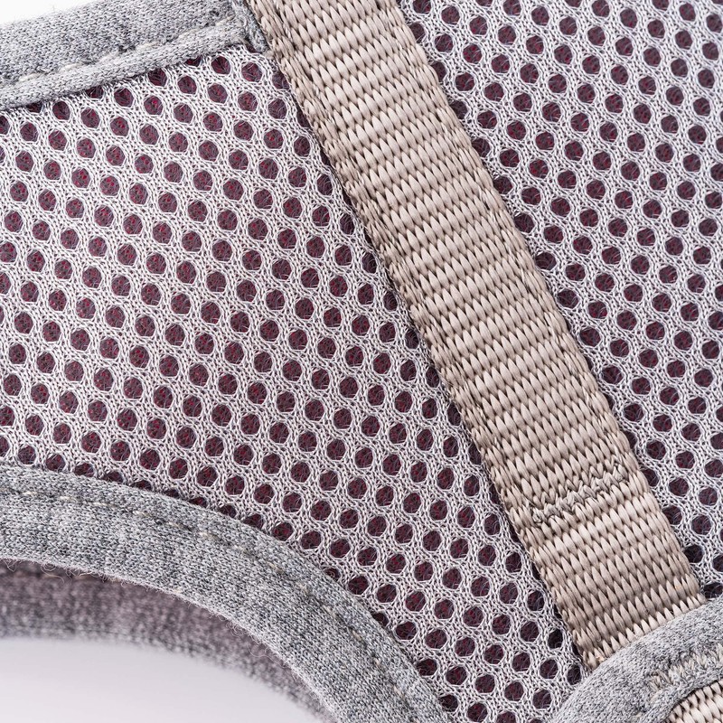 HUGO & HUDSON Tweed Dog Harness No Pull Adjustable Rear