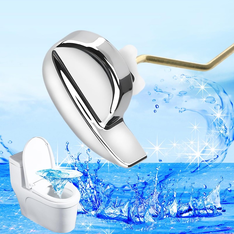 OULII Toilet Flush Lever Handle Universal Toilet Handle Replacement for