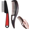 2 Piezas Peine Para Piojos, Scalp Brush, Piojos, Cepillo Para