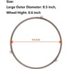 Brown Large Microwave Turntable Ring Microwave Oven Rotating Roller Support