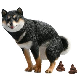 Avidora Shiba Inu Toy Poop Figurine Funny Goods Interior Poop Figure