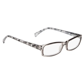 BLUELESS Reading Glasses Women - Ladies Readers Pattern Design (Grey, 3.50)