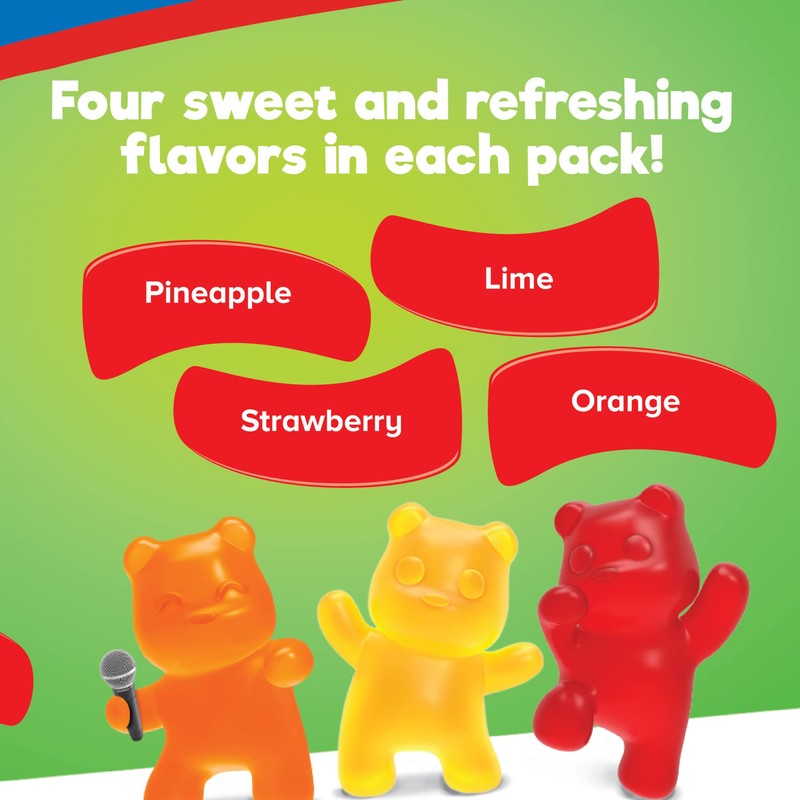 Ricolino Panditas Little Panda Gummy Bears Classic Candy Pack, Flavored