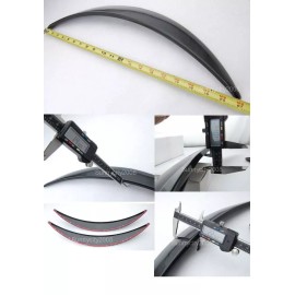 SteelCase 1 Pair Glossy Silver 1" Diffuser Wide Body Fender Flares Extension For Ford