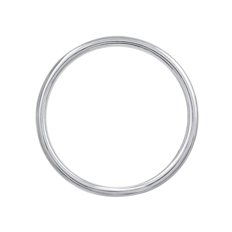 950 Platinum 1.5 mm Plain Wedding Band (Ring Size 5.5)
