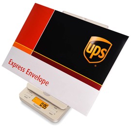 Fuzion Shipping Scale, 86 lb/0.1oz Digital Postal Scale for Packages, Hold and Tare, Postage Scale, Mail Scale, Shipping Scale for Small Business, LCD Display, Battery & AC Adapter