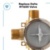 Wood Grip | Diverter Rough in Valve for 3/6 Setting