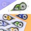 Original Correction Tapes, 12 Meters Long White Out, 6-Pcs