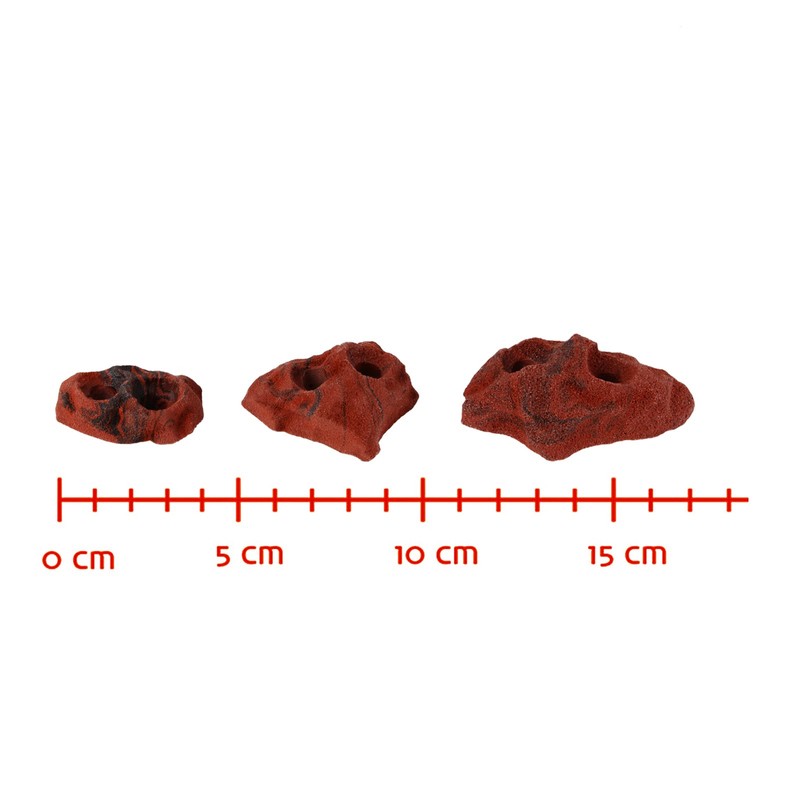 ALPIDEX Climbing Holds, Climbing Stones, Steps, Size XS - 15,