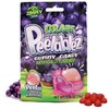Peelable Grape Gummies Pack of 3 - Resealable 2.46 Oz