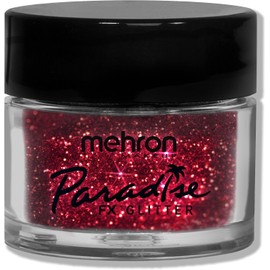 Mehron Makeup Paradise AQ Glitter Face and Body Paint, RED - .25 oz