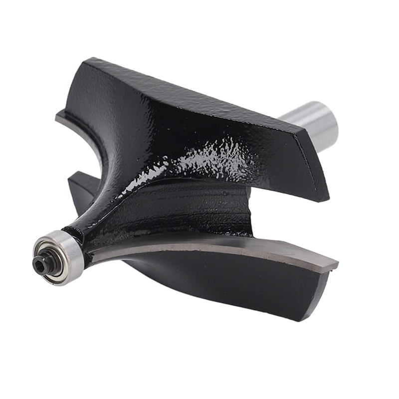 Roundover Router Bit 1/2in Shank 1/2x3‑1/2 Tungsten Carbide Round Over