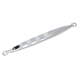 BAKSTORM Long Fall Jig, Type A, Single Item, Metal Jig, UV Aliminium Stripe, 7.1 oz (200 g), Lure, Jigging, Jig, Akamutsu, Rakahata, Kinmedai, Fisherfish, Grouper Que, Amberjack, Fishing Gear