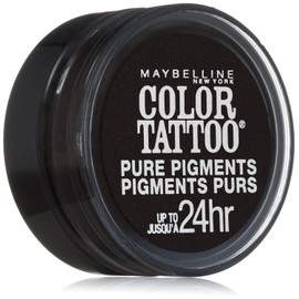 Maybelline New York Eye Studio Color Tattoo Pure Pigments, Black Mystery, 0.05 Ounce