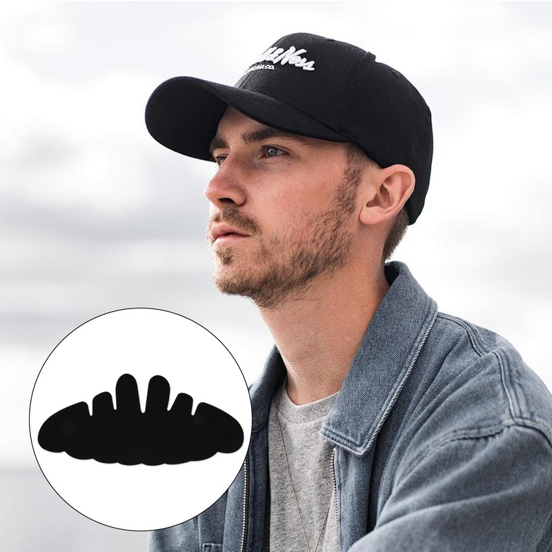 BENLIUDH 4pcs Hat Shaper Insert, Hat Sweat Liner to Keep