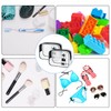 2pcs TSA Approved Toiletry Bag, Clear Travel Toiletry Bag with