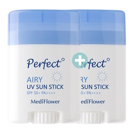 (1+1) UV Filter Cica Sun Cream 50ml Organic Tea Sun Stick Sun Cream Dual Functionality - 3. Perfect Airy Sun Stick 23gx2 / (1+1)유브이 필터 시카 썬크림 50ml유기자차썬스틱 선크림2중 기능성 - 3.퍼펙트 에어리 선스틱 23gx2