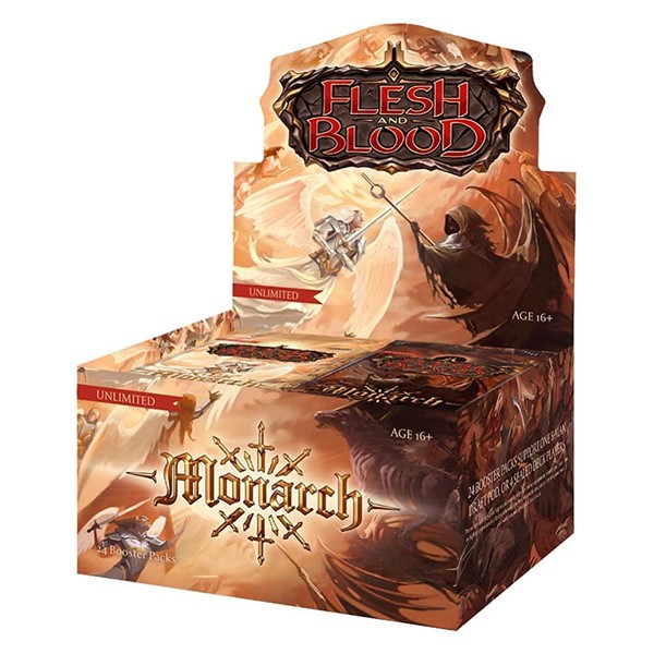 Flesh and Blood FAB2101U Monarch Unlimited Edition Booster Display Box of 24 Packs, Multi