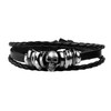 Milakoo 12 Pcs Braided Leather Bracelets for Men Women Bangle