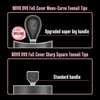 NOVO OVO Halloween Short Toe Nail Tips, Press On with