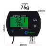 2-in-1 Combo pH & Temperature Meter Water Quality Tester Replaceable