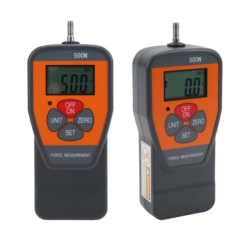 RuoShui 500N Digital Force Gauge with LCD Backlight Screen Portable
