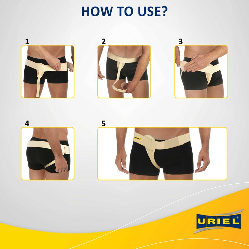 URIEL Right Side Inguinal Hernia Belts for Men – Hernia