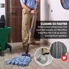 Large Microfiber Tube Mop with Stainless Steel Handle | Microfiber